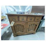 Wooden Cabinet 36"L x 16"W x 31"H