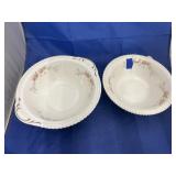 2 Pcs - Royal Garden Bowls