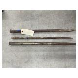 3 - Long Metal Spikes