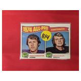 1975 TOPPS HOF TARKENTON/STABLER CARD