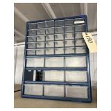 Plastic Nut/Bolt Organizer 18"H x 6"W x 15"L