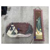 2 Pcs - Metal Christmas Dï¿½cor