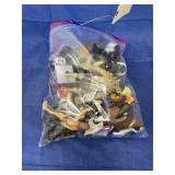 Bag of Assorted Plastic Toys