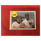 1982 DONRUSS BRONX BOMBERS HOF JACKSON/WINFIELD
