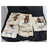 Pile of Weekday Tea Towels