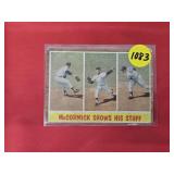 1962 TOPPS MIKE MCCORMICK CARD