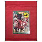 1989 PROSET HOF JOE MONTANA CARD