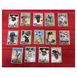 LOT OF TOPPS 1981 STAR BASEBALL CARDS