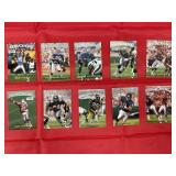 LOT OF 1997 STADIUM CLUB STAR ROOKIE FB CARDS