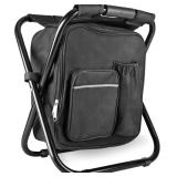 Portable Folding Backpack Stool With Cooler Compar