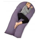 Queen Rose Extra Long U Shaped Body Pillow, 65" F