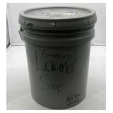 5 Gallon Generic Laundry Soap- Grey Bucket