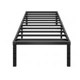 14" Tall Metal Platform Bed Frame Twin Size