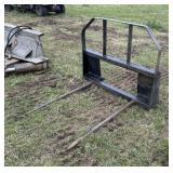 Bale spear quick attach like new
