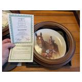 Secretariat #5336 by Fred Stone Collector Plate