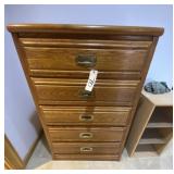 5-Drawer Chest of Drawers 30'L x 18'W x 48'H