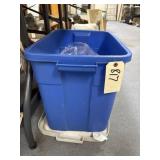 Gift Bags - Christmas Lights in Plastic Bin w/Lid