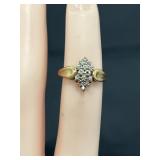 10K dia ring 2.5 gr