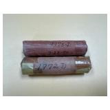2 Rolls Lincoln Pennies