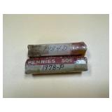 2 Rolls Lincoln Pennies