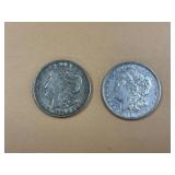 2 - 1921 Morgan Dollars