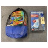 3D Puzzle NIB & 5 in 1 Backyard Games