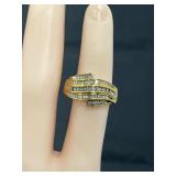 10K dia ring 4.8 gr