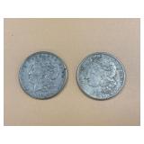 2 - 1921 Morgan Dollars