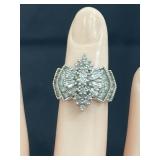 14K Dia ring 6 gr