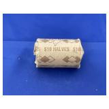 Roll of Half Dollar Coins