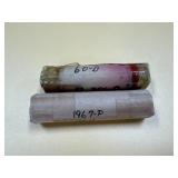 2 Rolls Lincoln Pennies