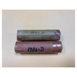 2 Rolls Lincoln Pennies