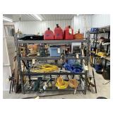 Metal Shelving Unit - 4 Shelves 76'L x 24'W x 72
