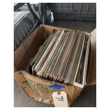 Box of Vinyl Records 33's