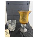 2 - Glass Vases