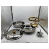 Round Chafing Dish For Buffet, 6Qt Chafer And