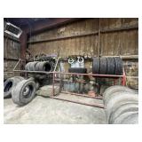 2-Section Tire Rack 20ft L x 31"W - Tires Not Inc