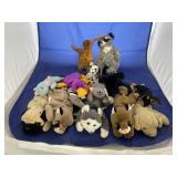 Bag of Assorted Ty Beanie Babies