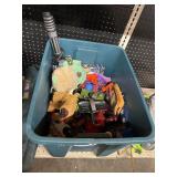 Plastic Bin w/Children