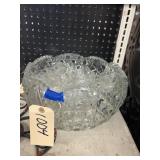 Glass Punch Bowl & Cups