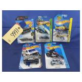 5 - Hot Wheels Cars in Pkg