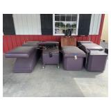 4 pc messaging toning beds