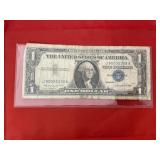 1957 Silver Certificate Dollar