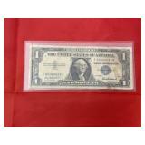 1657 Silver Certificate Dollar