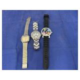 3 Pcs - Fossil Watch - Lorus Watch