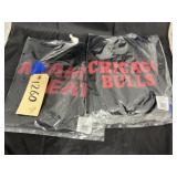 2 Pcs - Chicago Bulls Shirt Sz L & Miami Heat