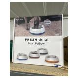 Fresh Metal Smart Pet Bowl in box