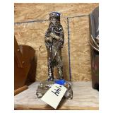Jim Bridger Trapped Beaver Statue