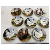 9 Pc David Carter on the Farm Plates