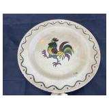 Rooster Plate - Hand Painted